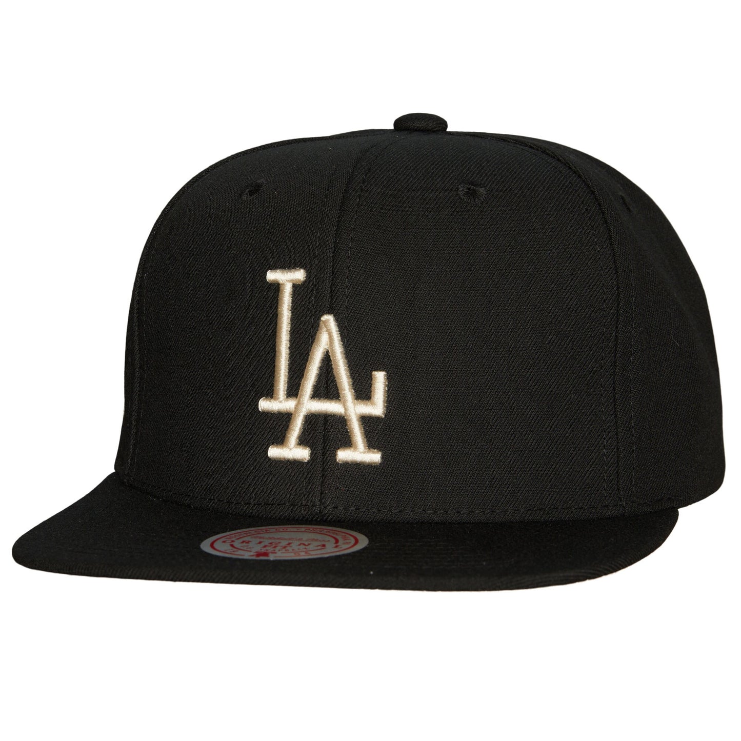 Los Angeles Dodgers Mitchell & Ness Cooperstown Collection True Classics Snapback Hat - Black