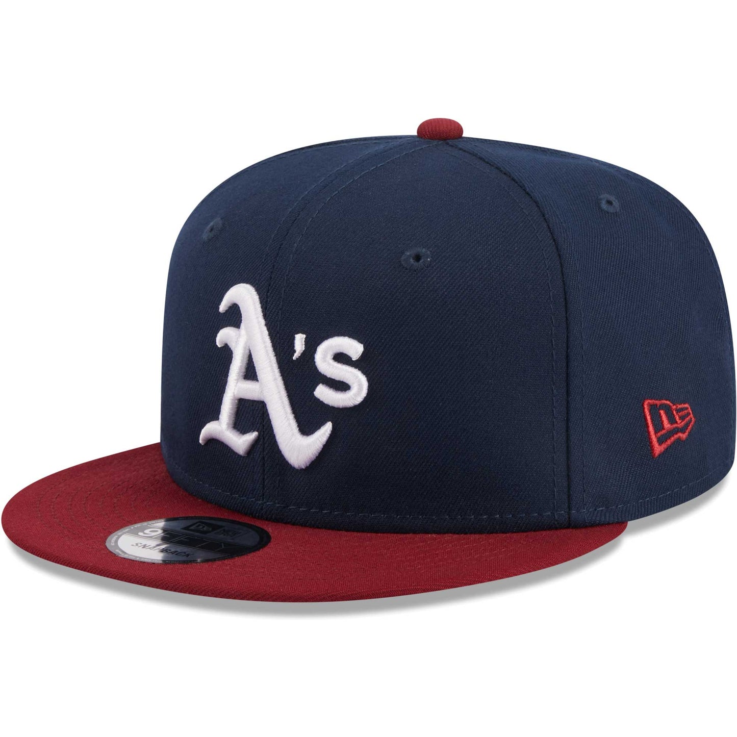 Oakland Athletics New Era Two-Tone Color Pack 9FIFTY Snapback Hat - Navy