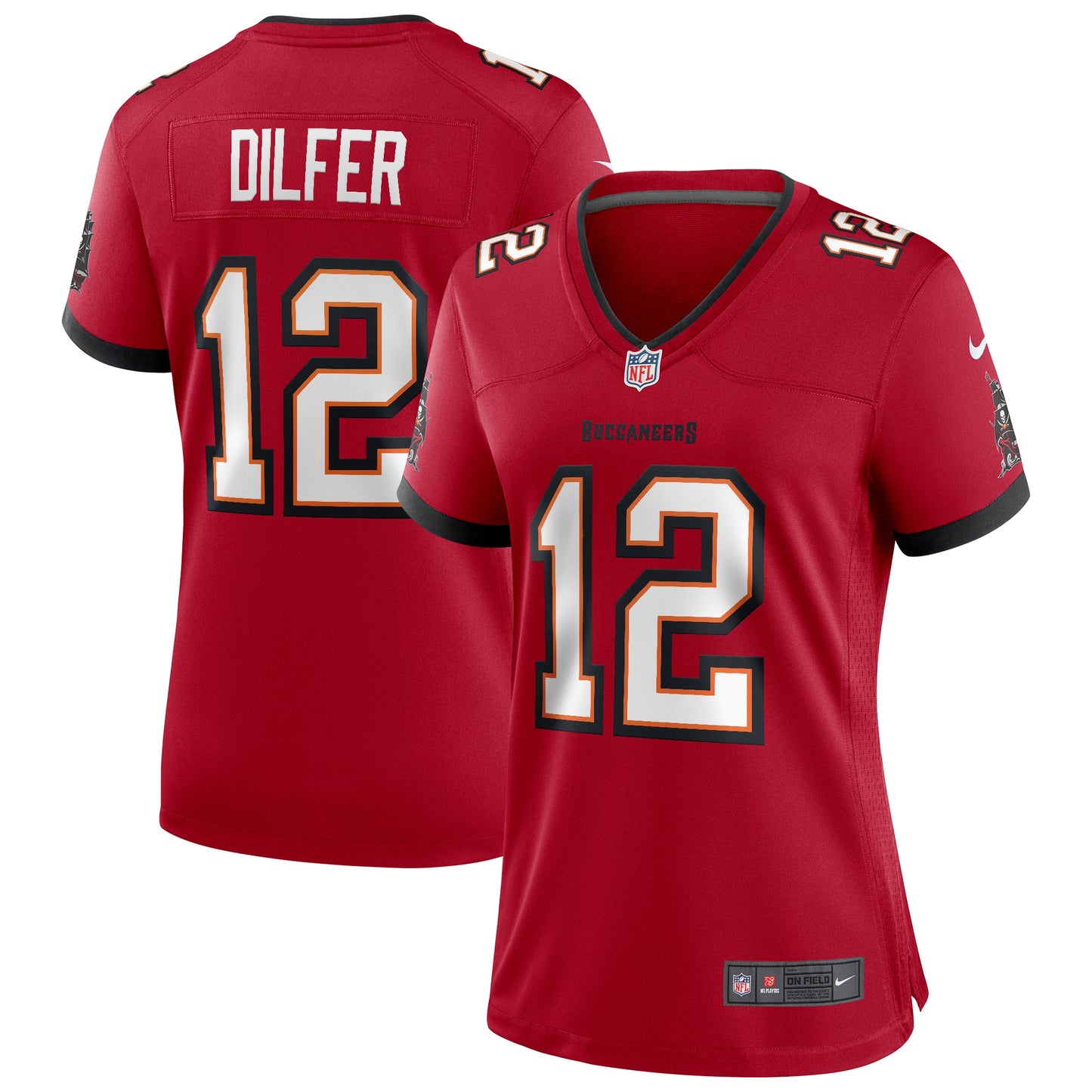 Trent Dilfer Tampa Bay Buccaneers Nike Women's Game Retired Player Jersey - Red