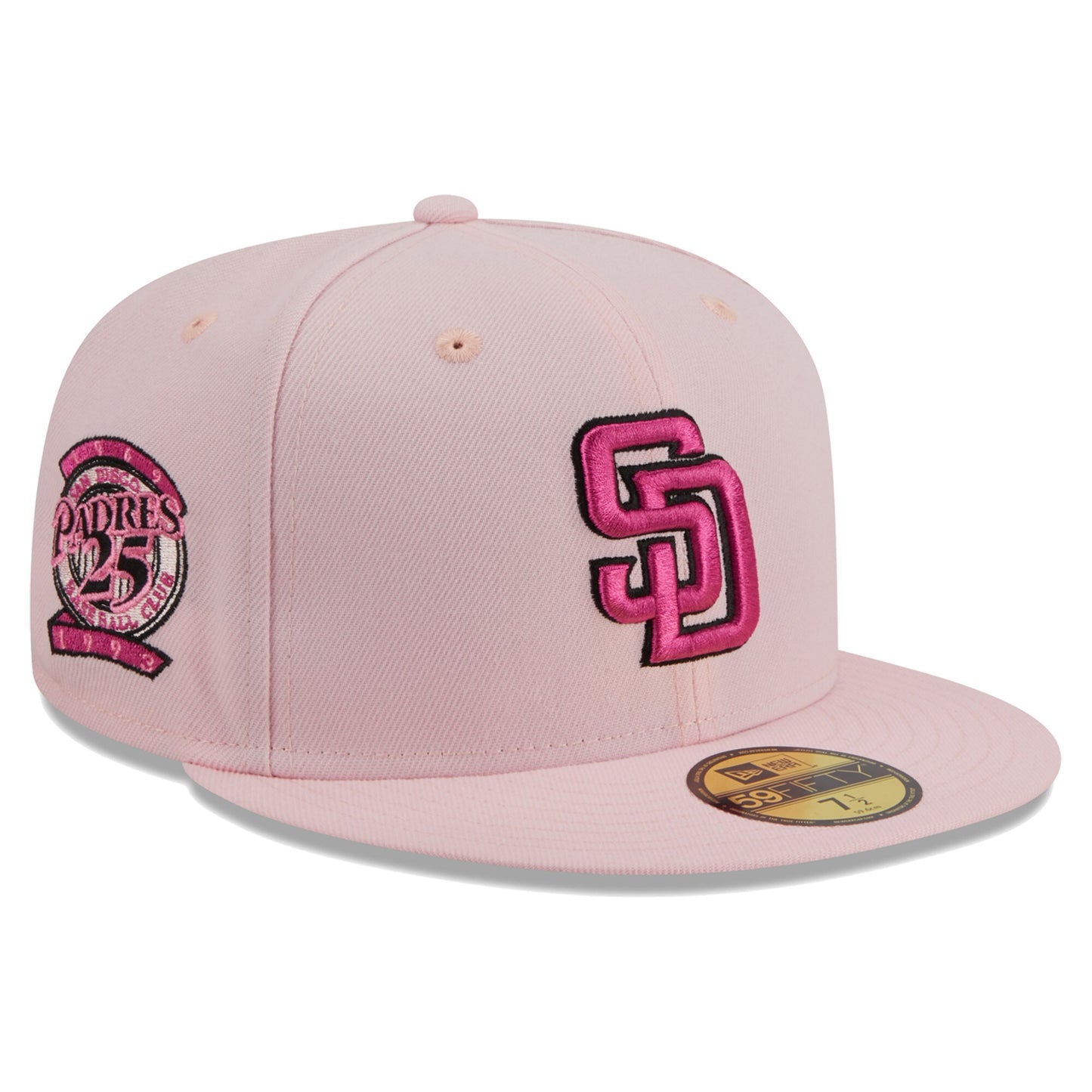 San Diego Padres New Era 1993 MLB World Series 59FIFTY Fitted Hat - Pink