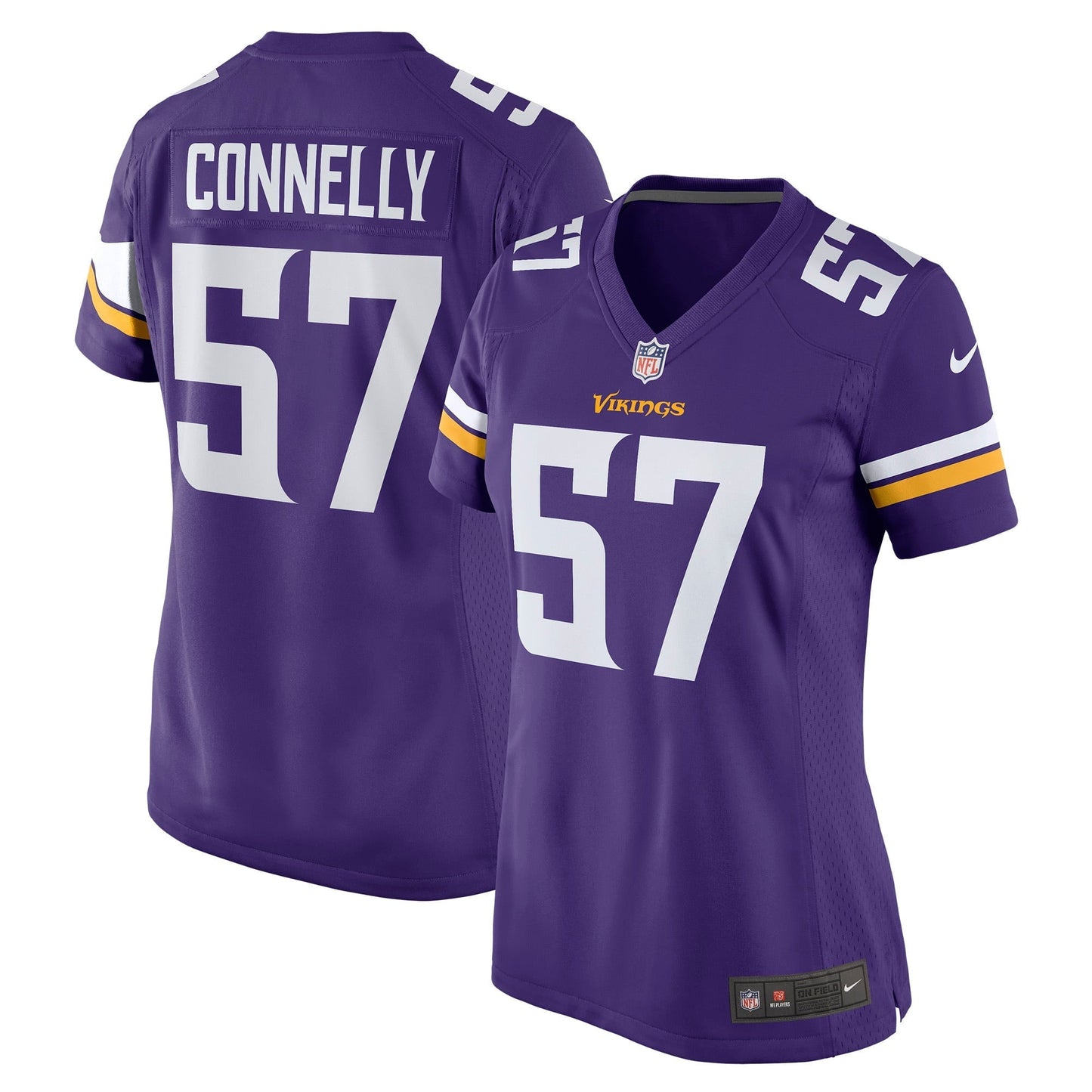 Women's Nike Ryan Connelly Purple Minnesota Vikings Game Jersey