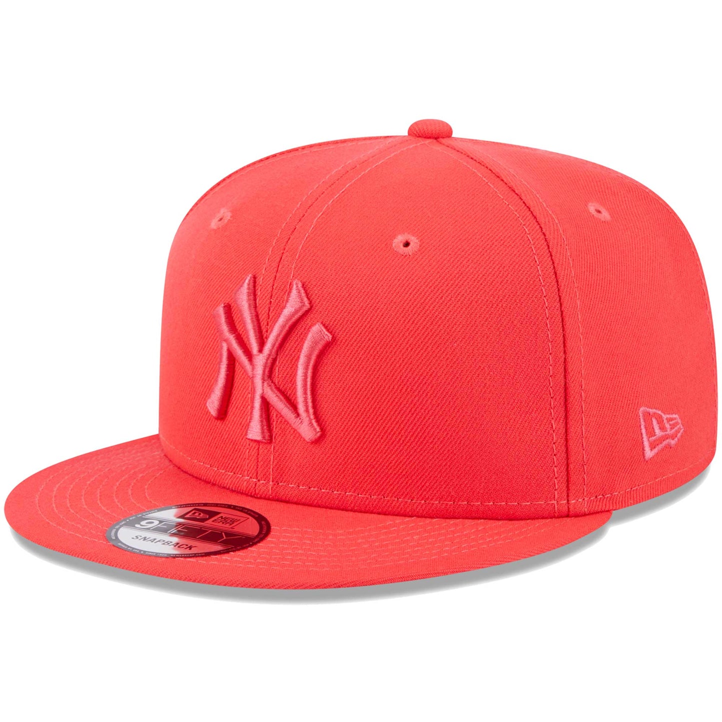 New York Yankees New Era Spring Color Basic 9FIFTY Snapback Hat - Red