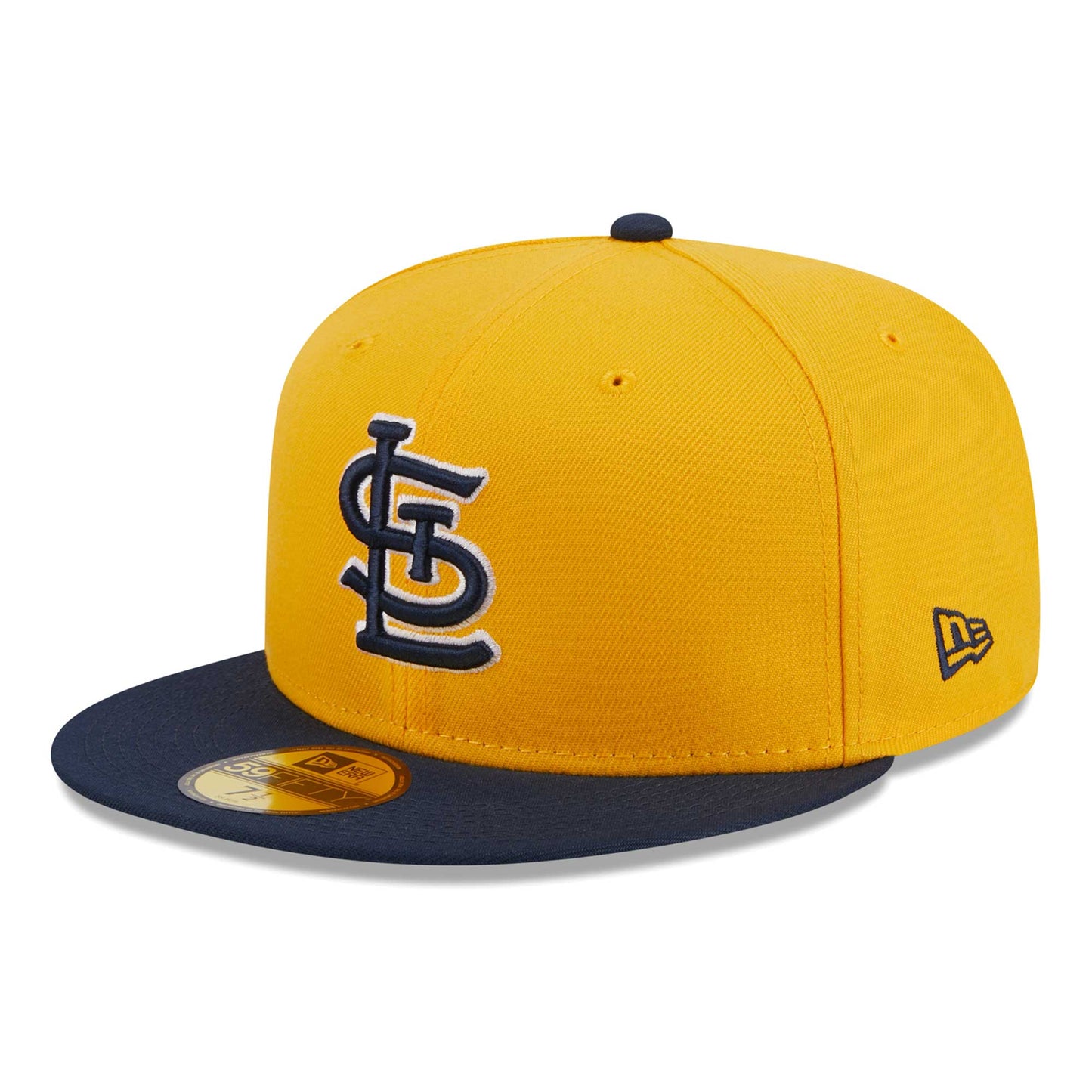 St. Louis Cardinals New Era Two-Tone Color Pack 59FIFTY Fitted Hat - Gold