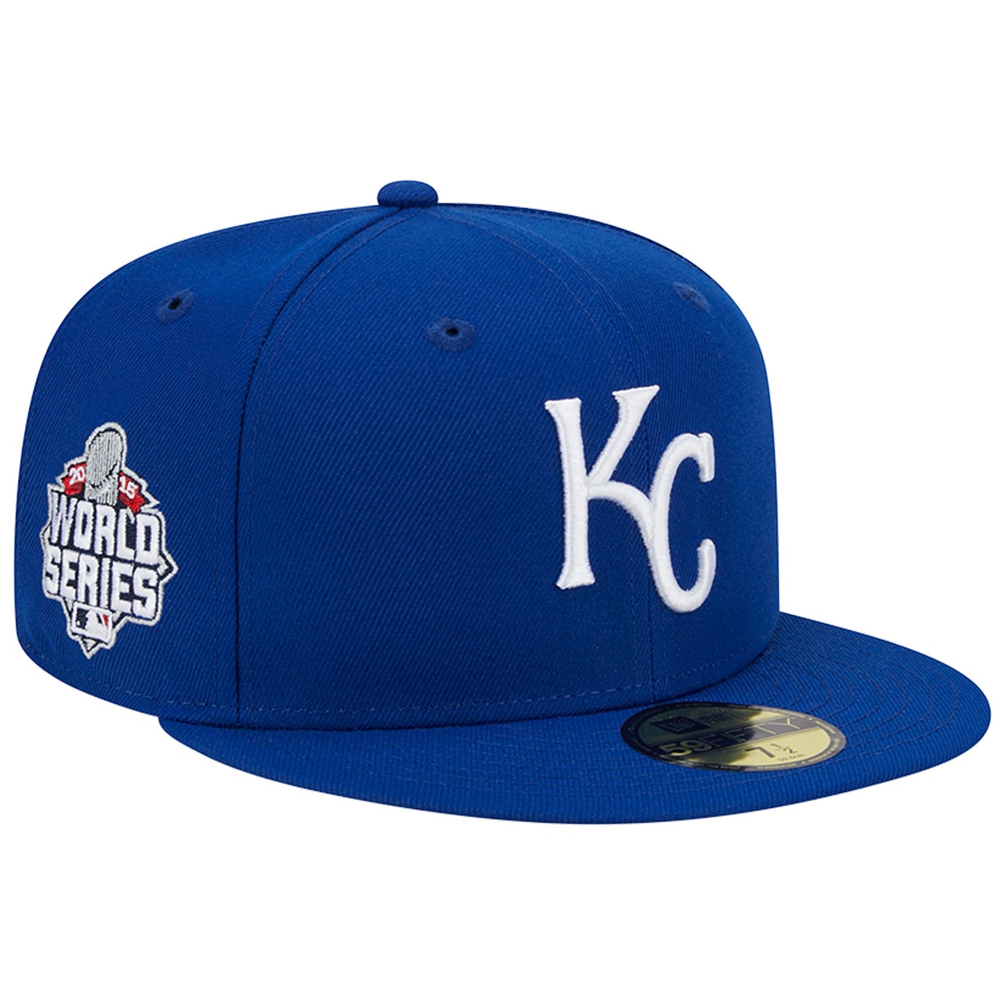 Kansas City Royals New Era 2015 World Series Team Color 59FIFTY Fitted Hat - Royal
