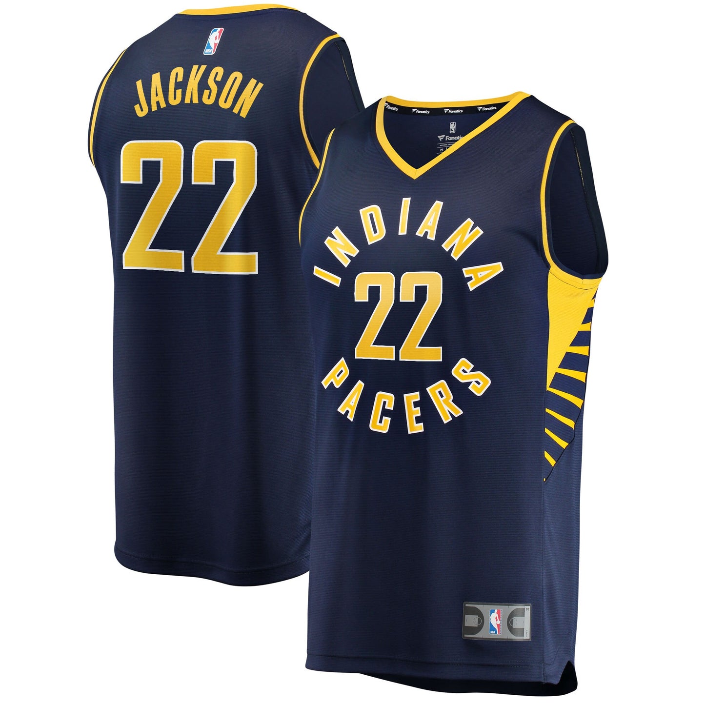 Isaiah Jackson Indiana Pacers Fanatics Branded 2021/22 Fast Break Replica Player Jersey - Icon Edition - Navy