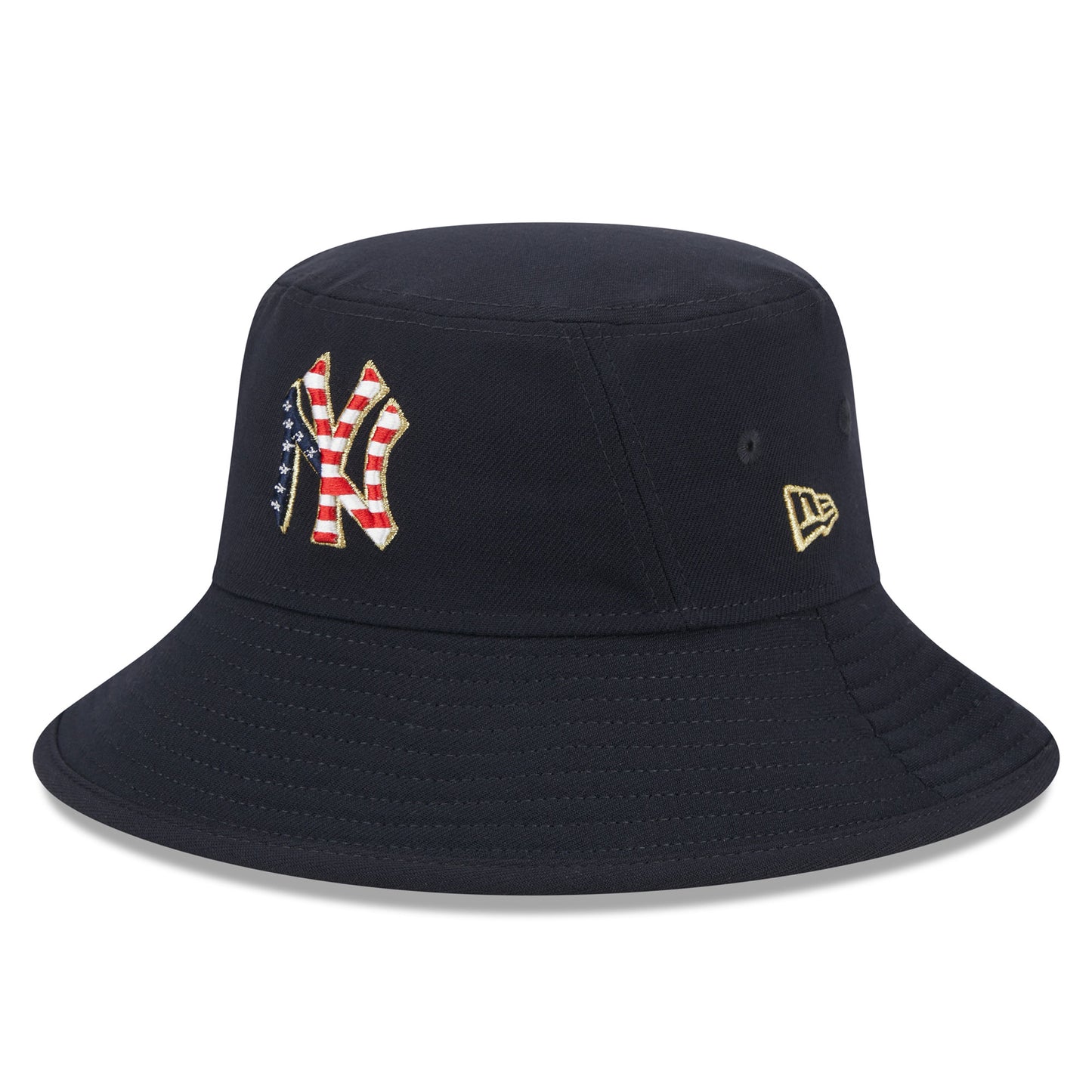 New York Yankees New Era 2023 Fourth of July Bucket Hat - Navy