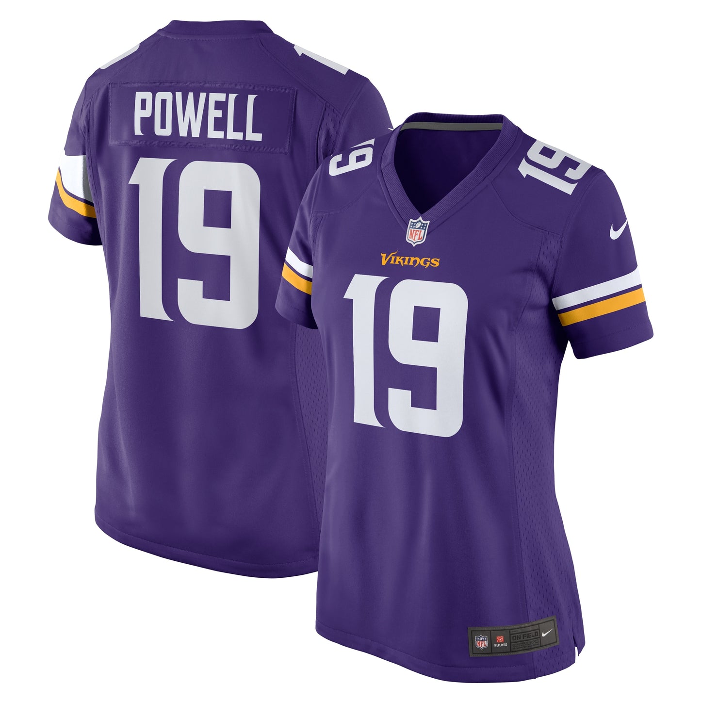 Brandon Powell Minnesota Vikings Nike Women's Game Jersey - Purple