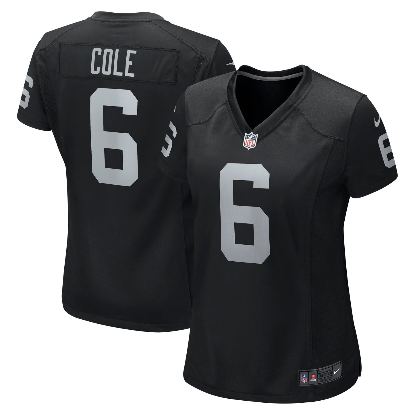 AJ Cole Las Vegas Raiders Nike Women's Game Jersey - Black