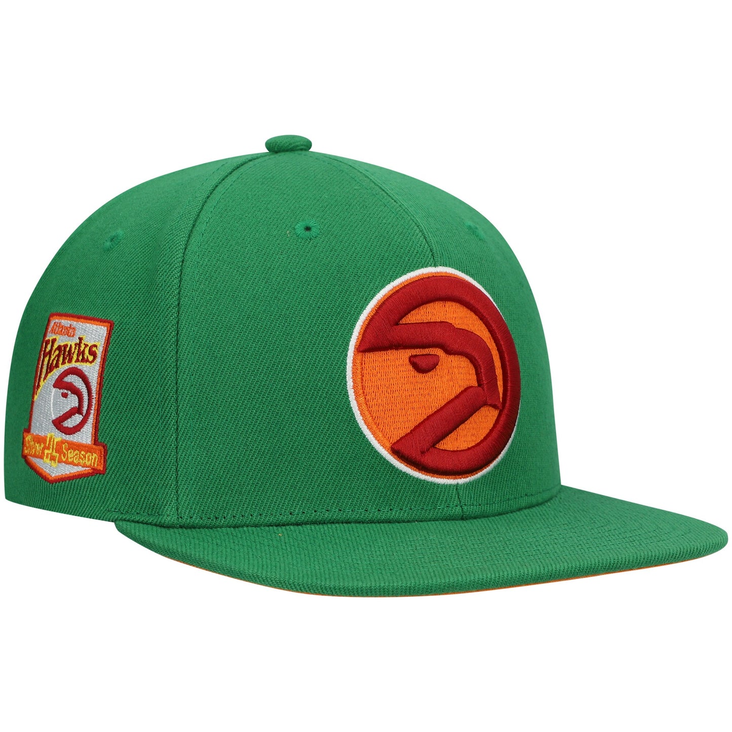 Atlanta Hawks Mitchell & Ness 25th Anniversary Like Mike Snapback Hat - Green