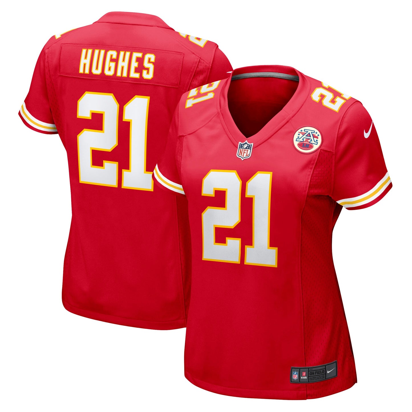 Mike Hughes Kansas City Chiefs Nike Women's Game Jersey - Red