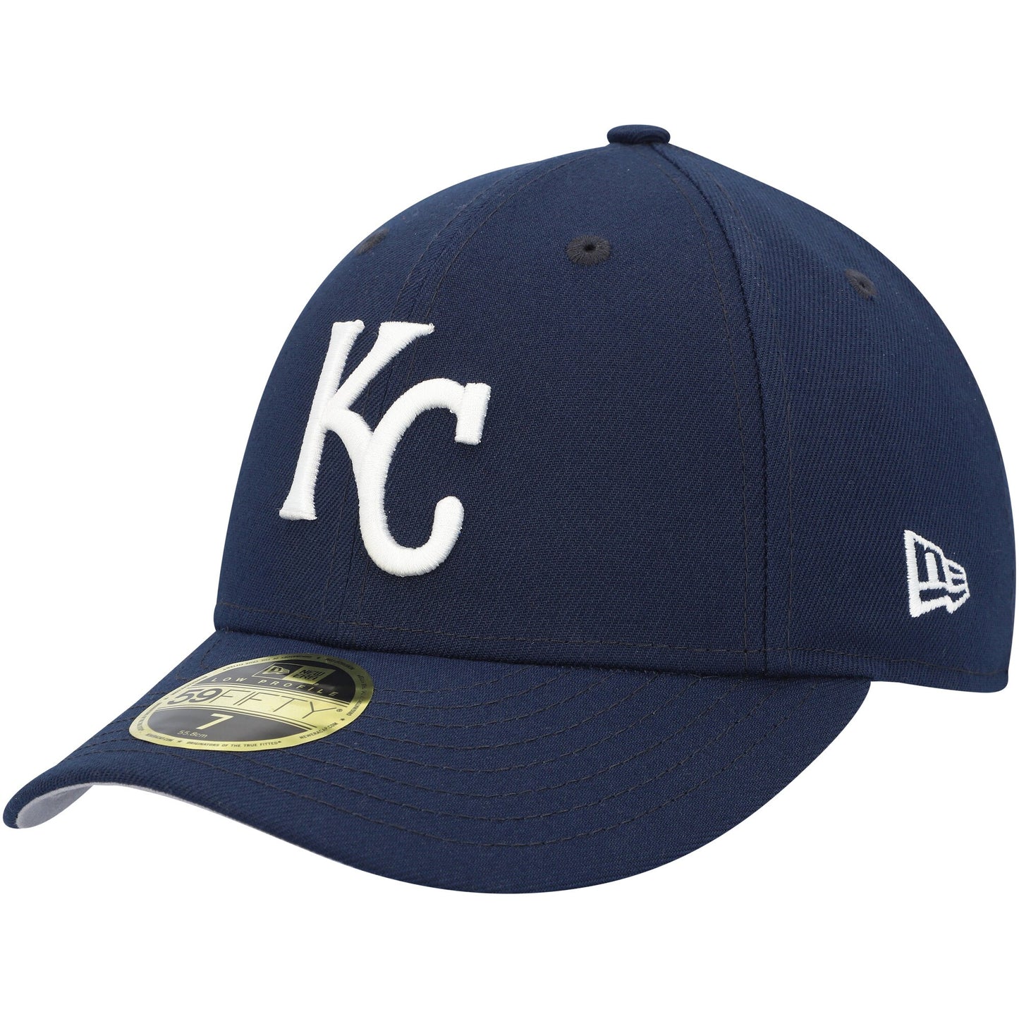 Kansas City Royals New Era Oceanside Low Profile 59FIFTY Fitted Hat - Navy