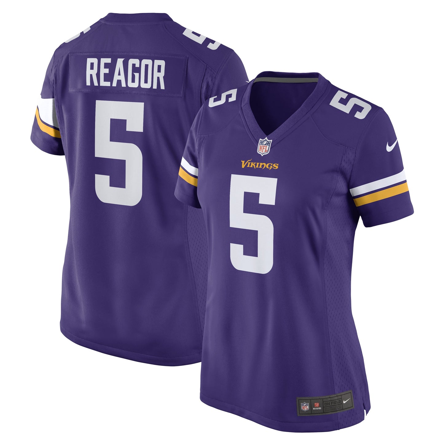 Jalen Reagor Minnesota Vikings Nike Women's Game Player Jersey - Purple