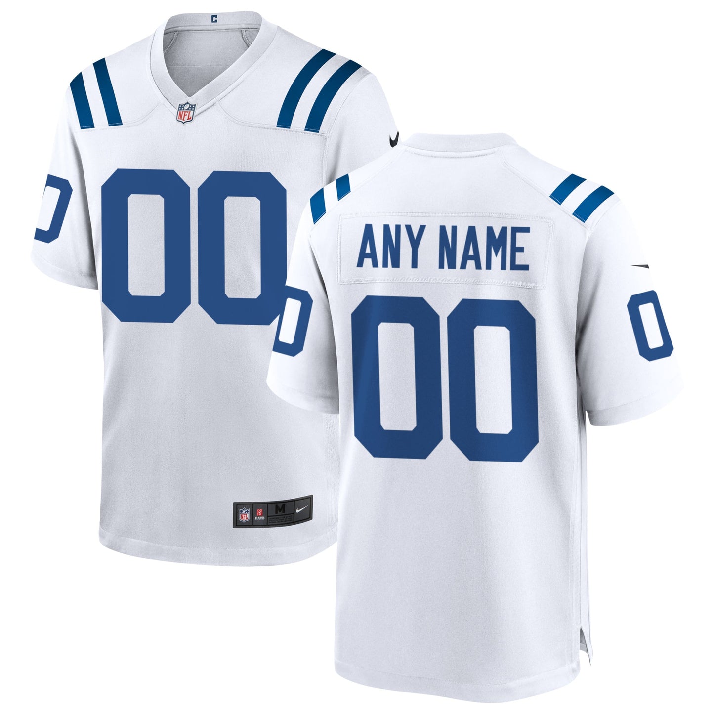 Indianapolis Colts Nike Custom Game Jersey - White