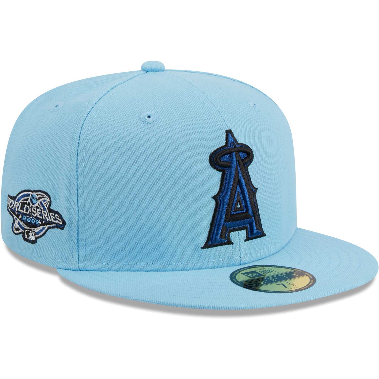 Los Angeles Angels New Era 59FIFTY Fitted Hat - Light Blue