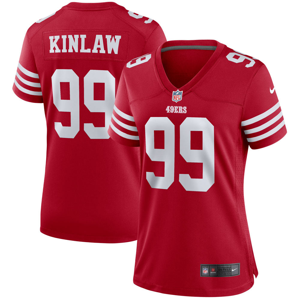 Javon Kinlaw San Francisco 49ers Nike Women's Player Jersey - Scarlet