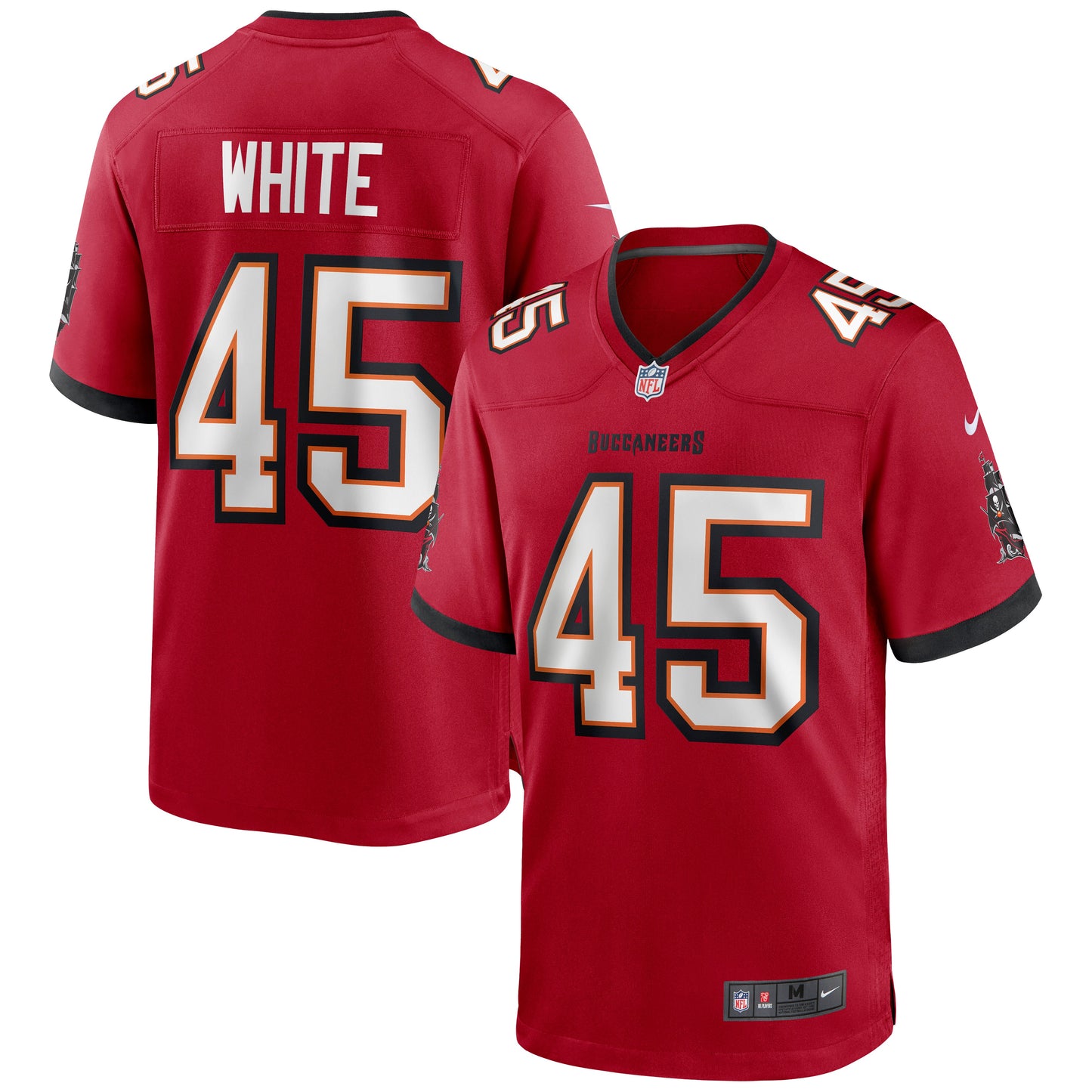 Devin White Tampa Bay Buccaneers Nike Game Jersey - Red