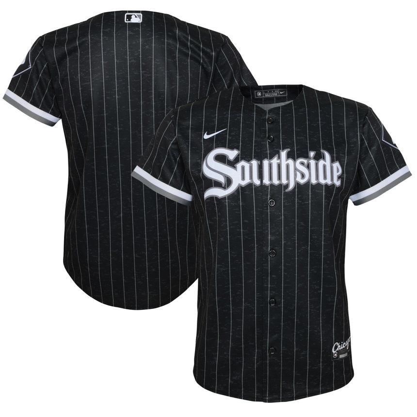 Toddler Chicago White Sox Black City Connect Replica Jersey