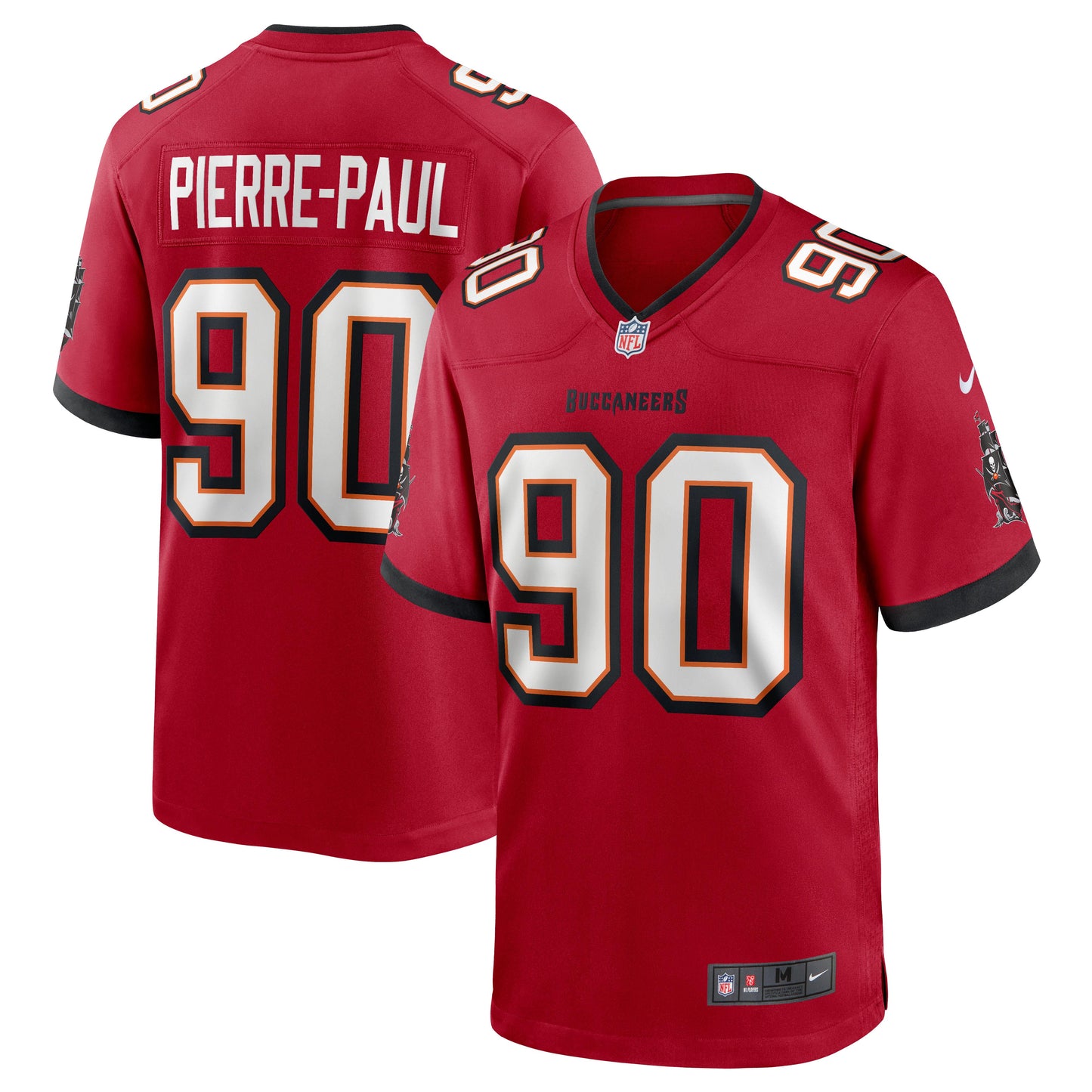 Jason Pierre-Paul Tampa Bay Buccaneers Nike Game Jersey - Red