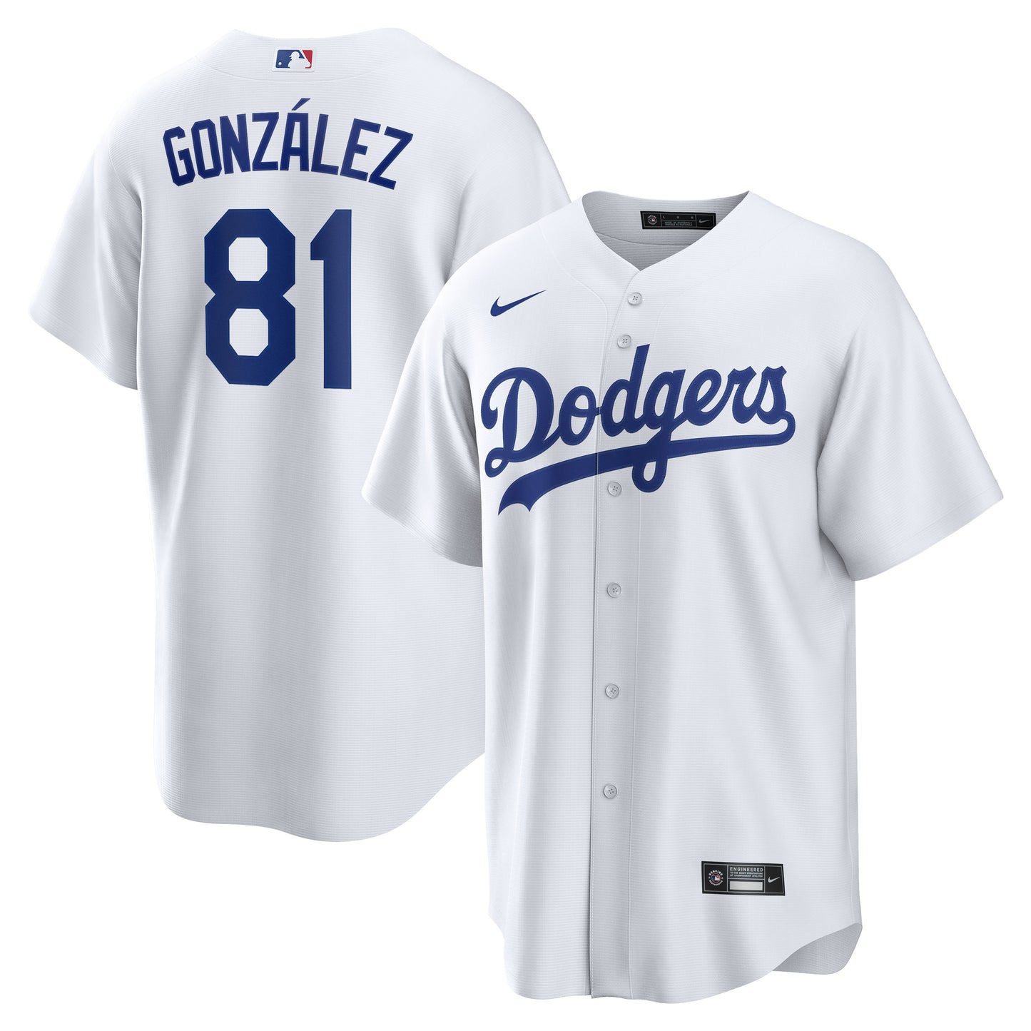 Victor Gonzalez Los Angeles Dodgers Nike Home Replica Player Jersey - White