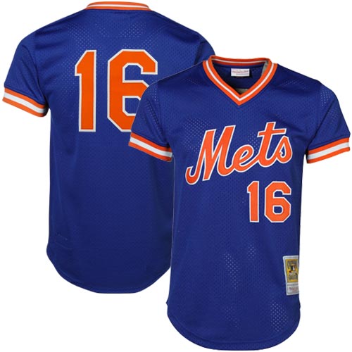 Dwight Gooden New York Mets Mitchell & Ness Cooperstown Mesh Batting Practice Jersey - Royal