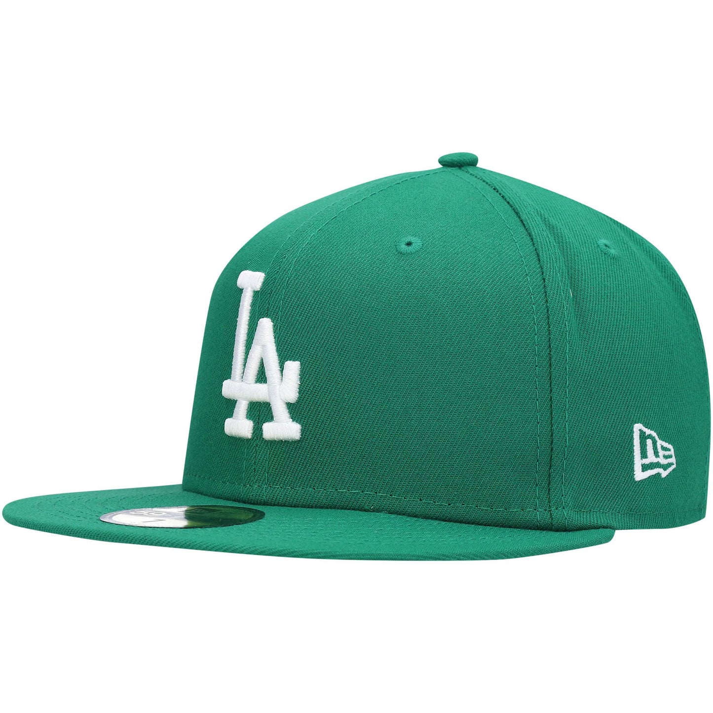Los Angeles Dodgers New Era White Logo 59FIFTY Fitted Hat - Kelly Green
