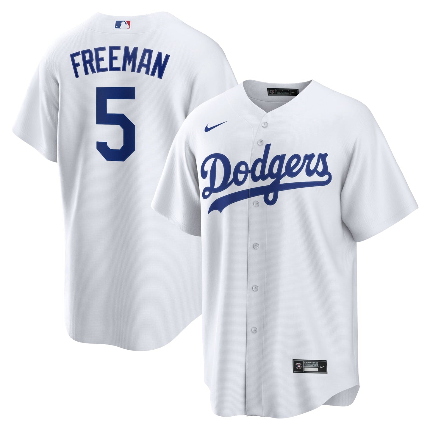 Men's Nike Freddie Freeman White Los Angeles Dodgers Replica Player Jersey