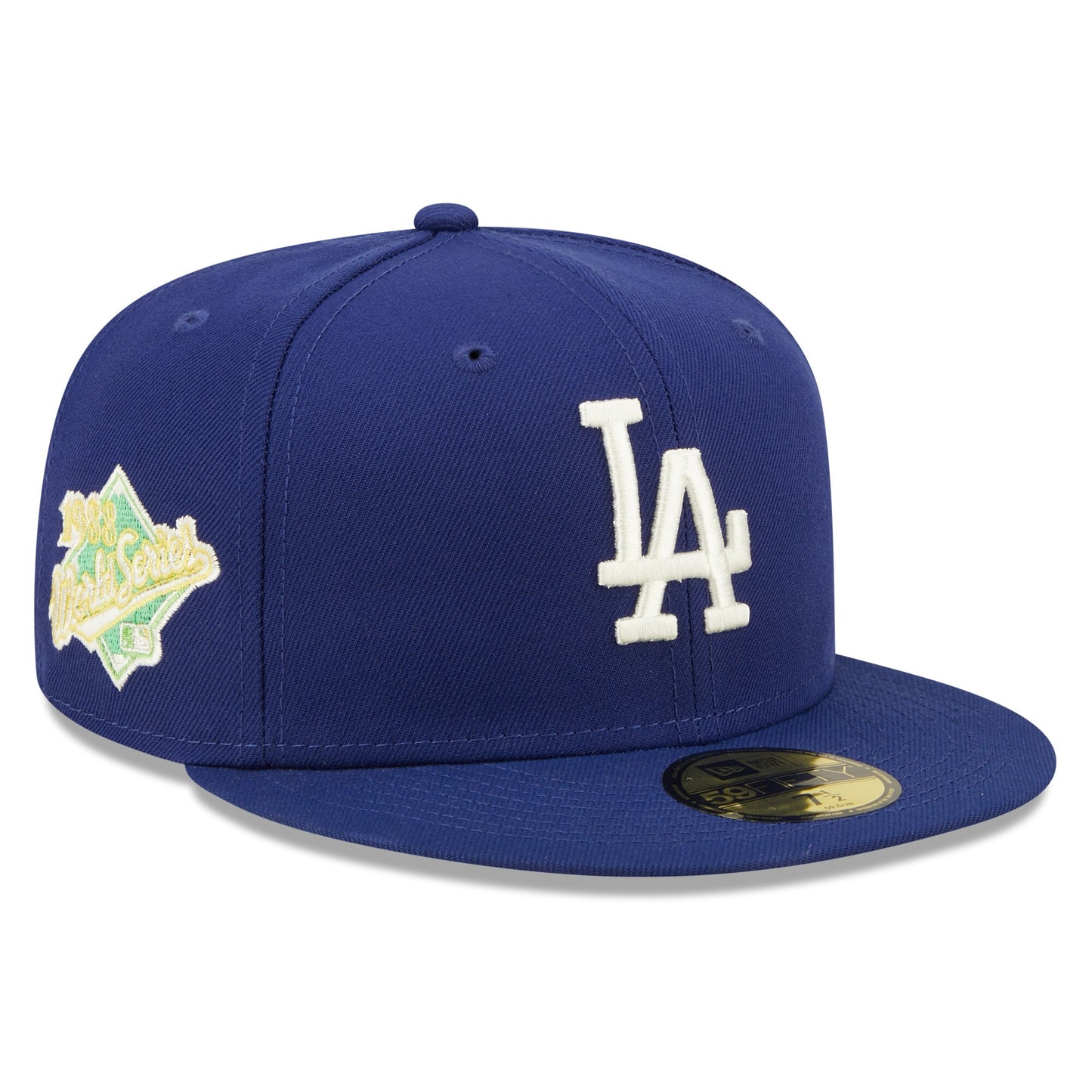 Los Angeles Dodgers New Era 1988 World Series Champions Citrus Pop UV 59FIFTY Fitted Hat - Royal