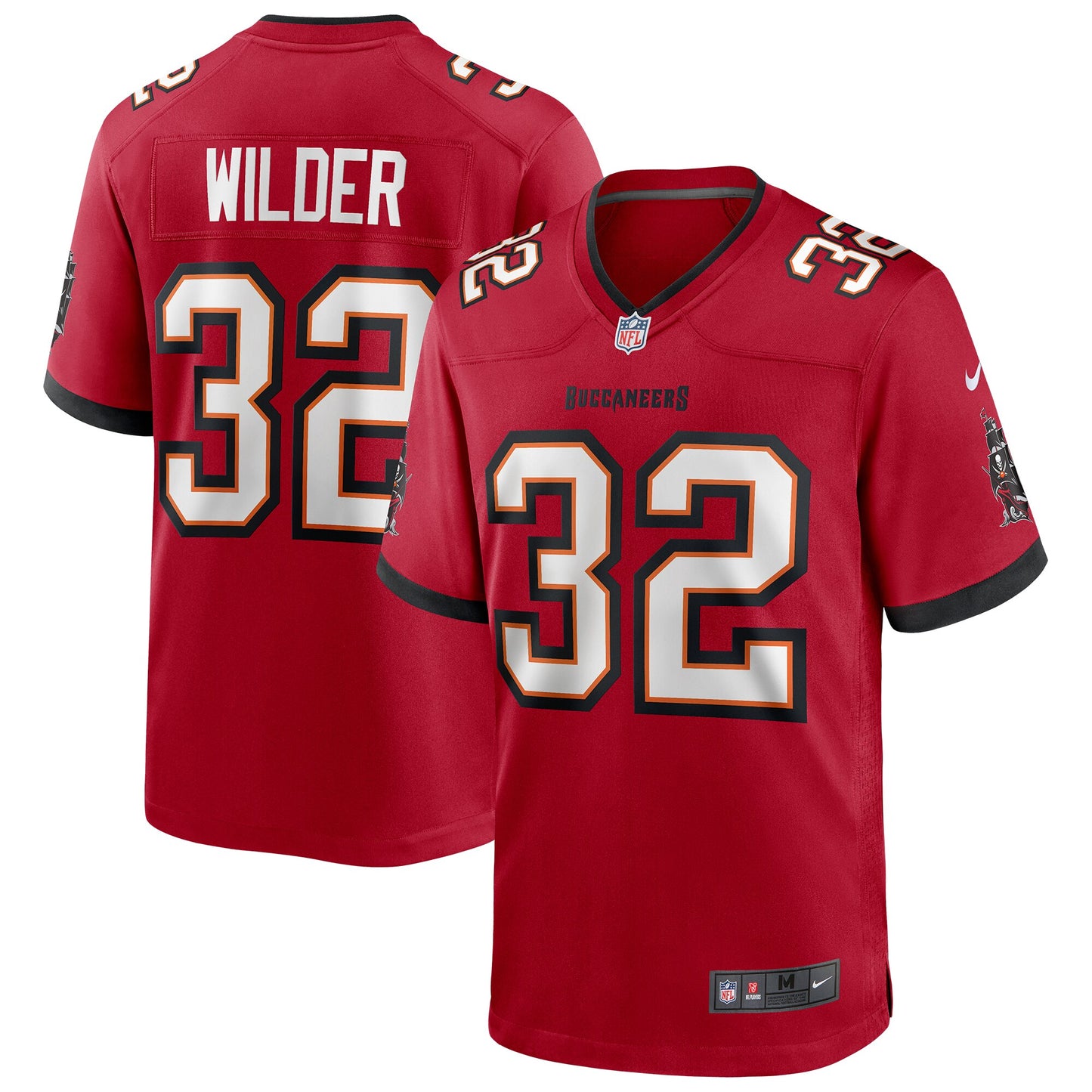 James Wilder Tampa Bay Buccaneers Nike Game Retired Player Jersey - Red