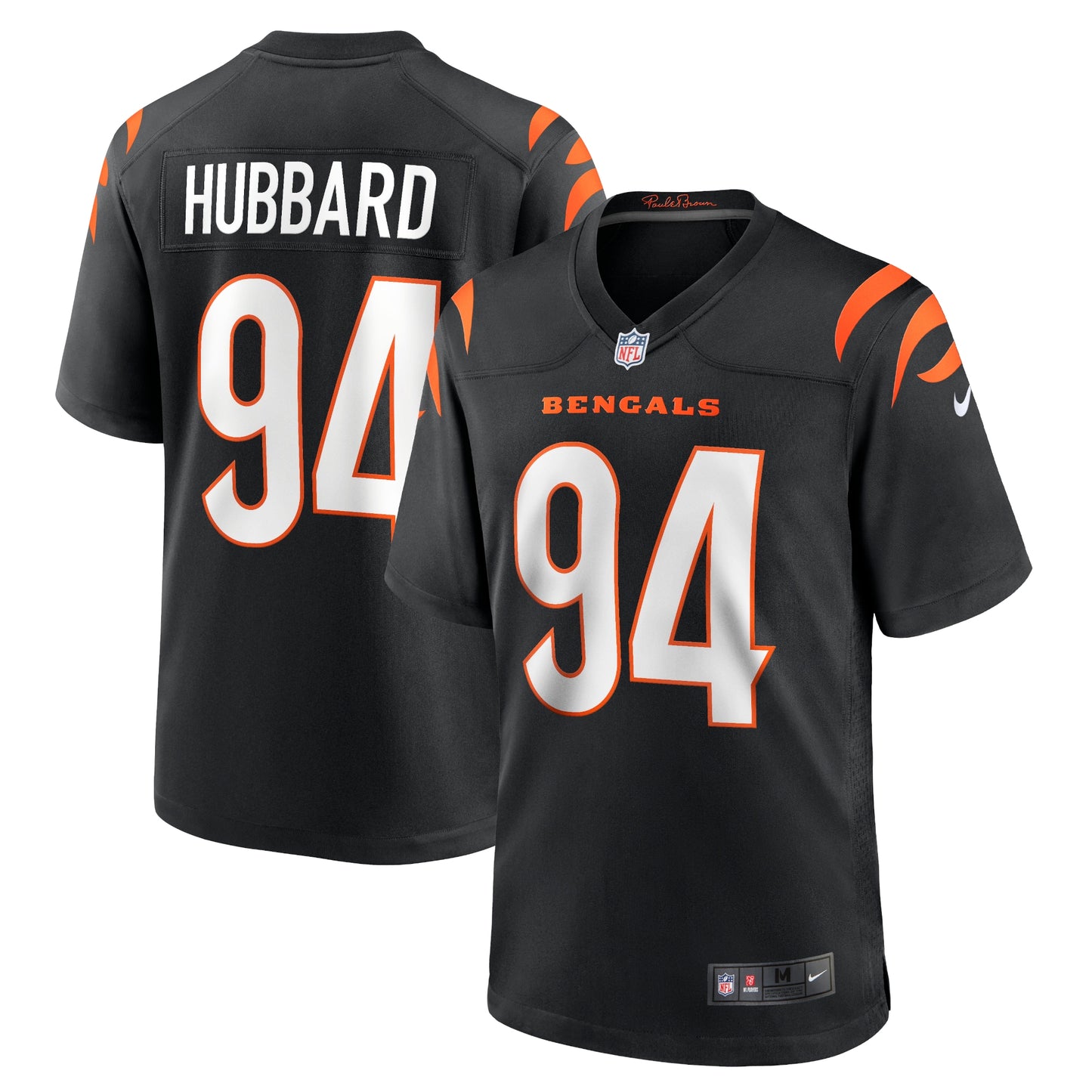 Sam Hubbard Cincinnati Bengals Nike Player Game Jersey - Black