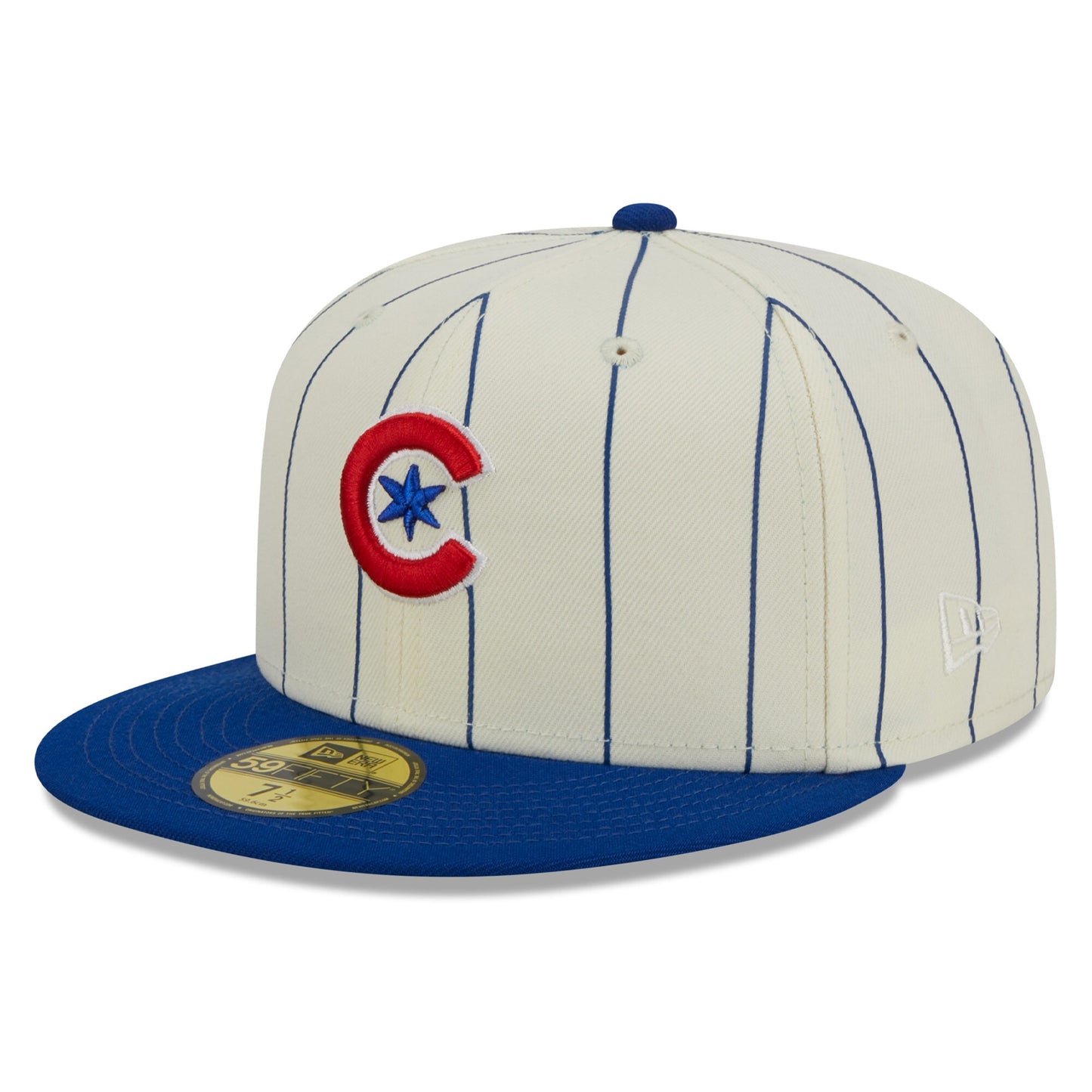 Chicago Cubs New Era Cooperstown Collection Retro City 59FIFTY Fitted Hat - White