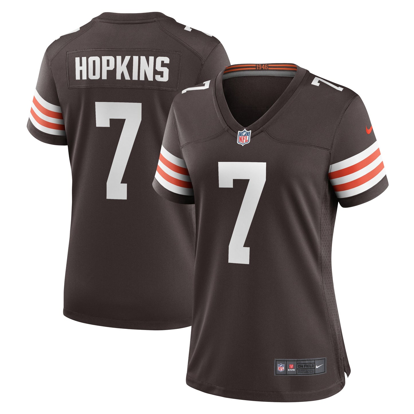Dustin Hopkins Cleveland Browns Nike Women's Team Game Jersey - Brown