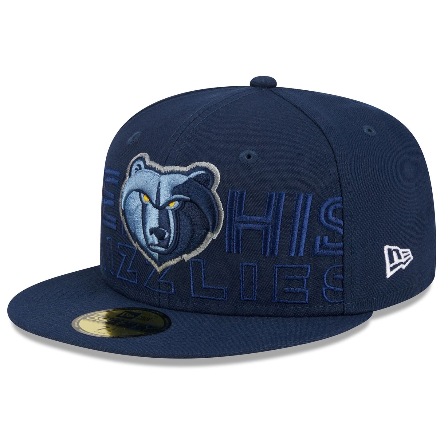 Memphis Grizzlies New Era 2023 NBA Draft 59FIFTY Fitted Hat - Navy