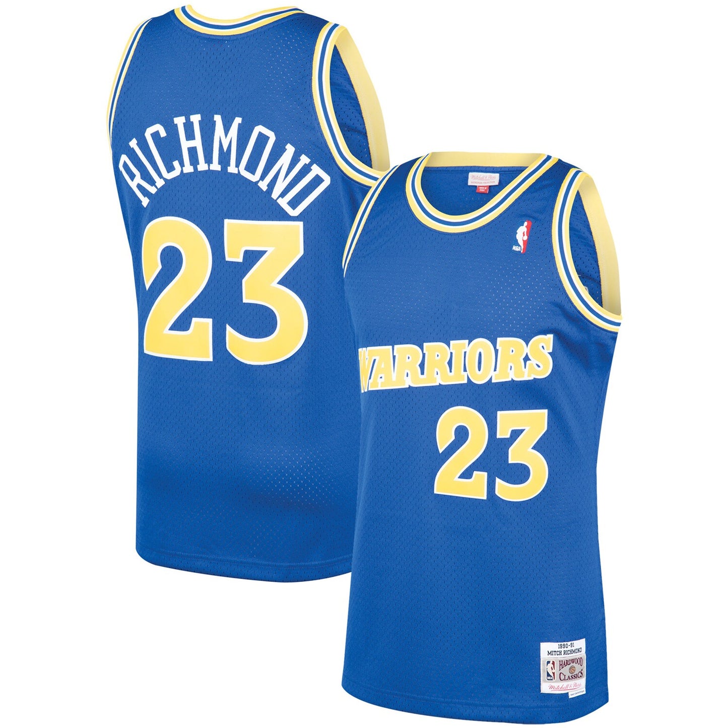 Mitch Richmond Golden State Warriors Mitchell & Ness Hardwood Classics Swingman Jersey - Royal