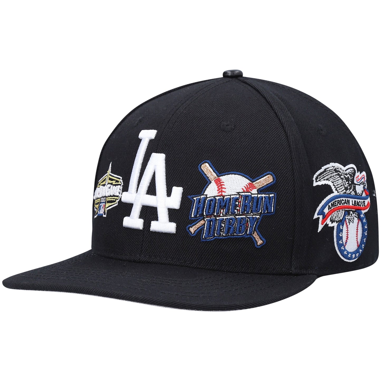 Los Angeles Dodgers Pro Standard All-Star Multi Hit Wool Snapback Hat - Black