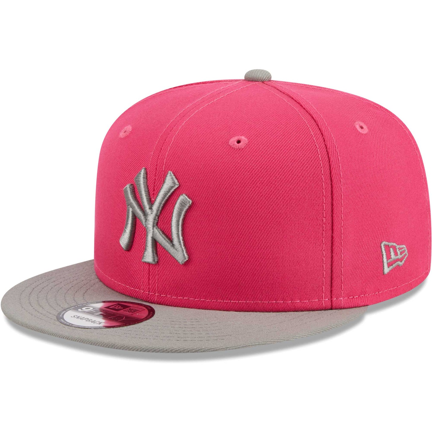 New York Yankees New Era Two-Tone Color Pack 9FIFTY Snapback Hat - Pink
