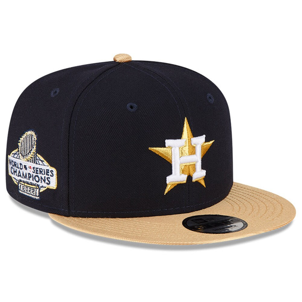 Houston Astros New Era 2023 Gold Collection 9FIFTY Snapback Hat - Navy
