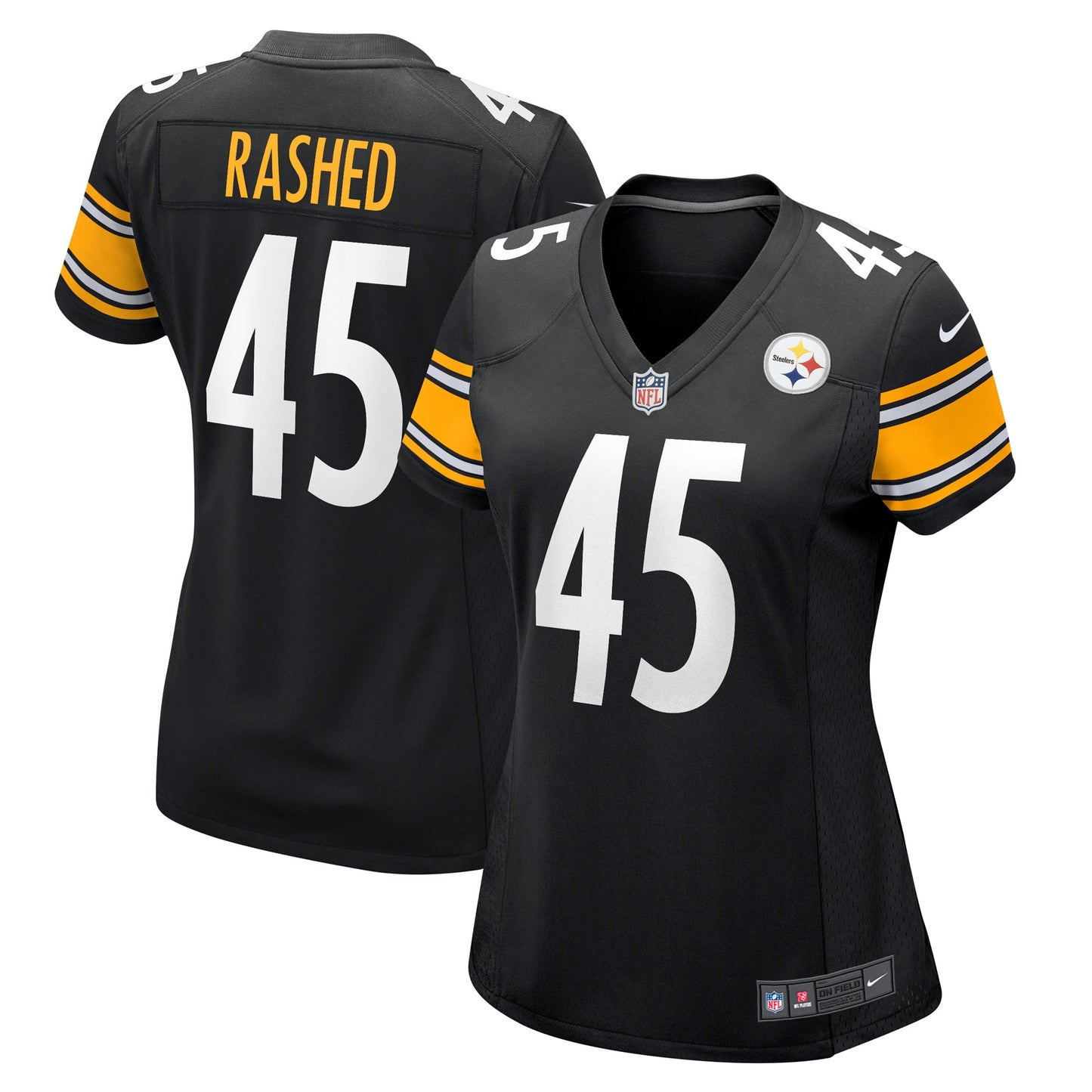 Hamilcar Rashed Jr. Pittsburgh Steelers Nike Women's Game Player Jersey - Black