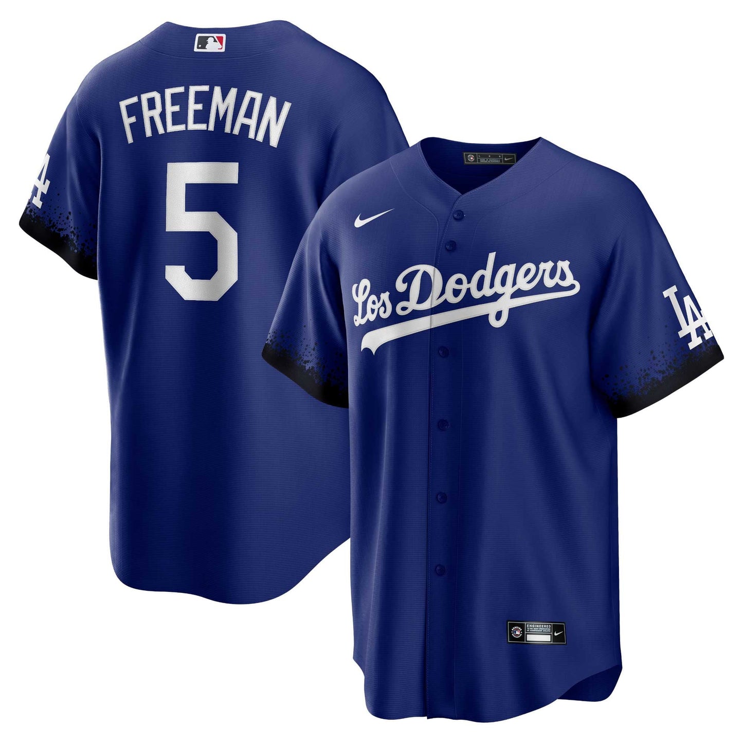 Men's Nike Freddie Freeman Royal Los Angeles Dodgers City Connect Replica Player Jersey