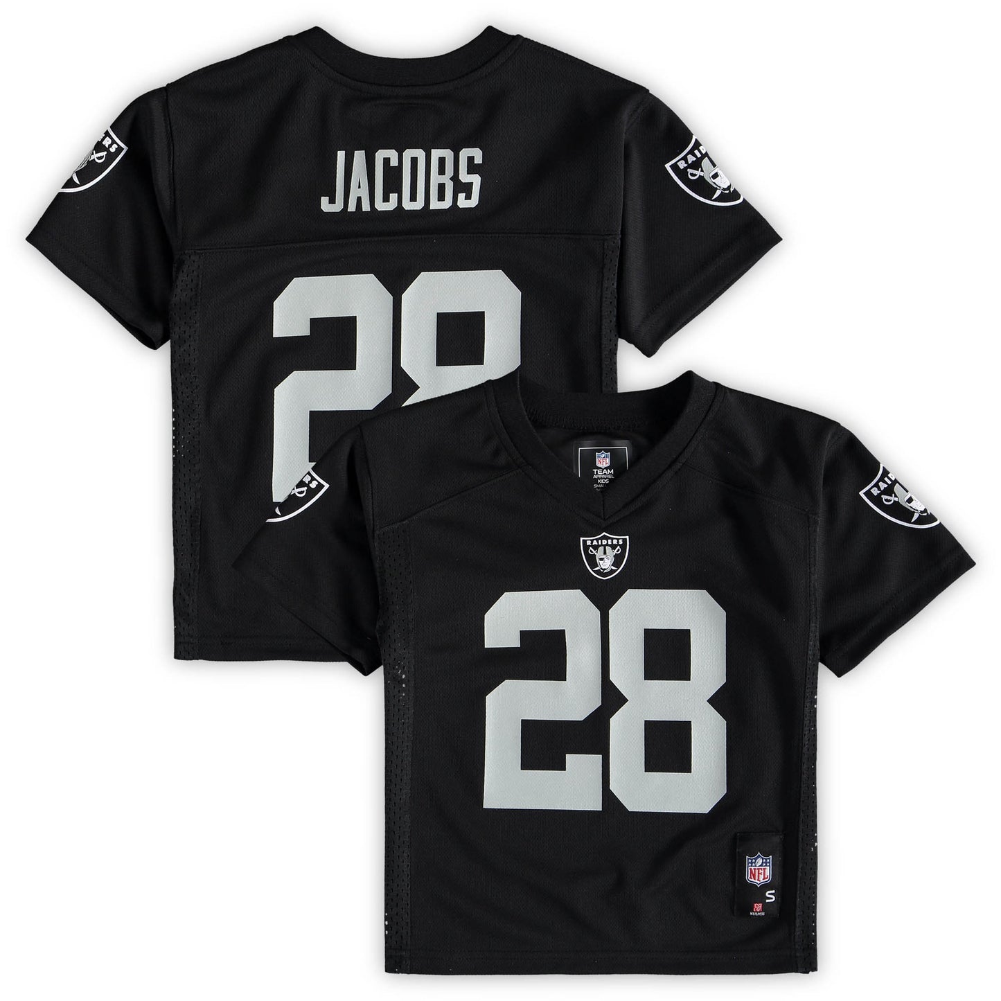 Josh Jacobs Las Vegas Raiders Preschool Replica Player Jersey - Black