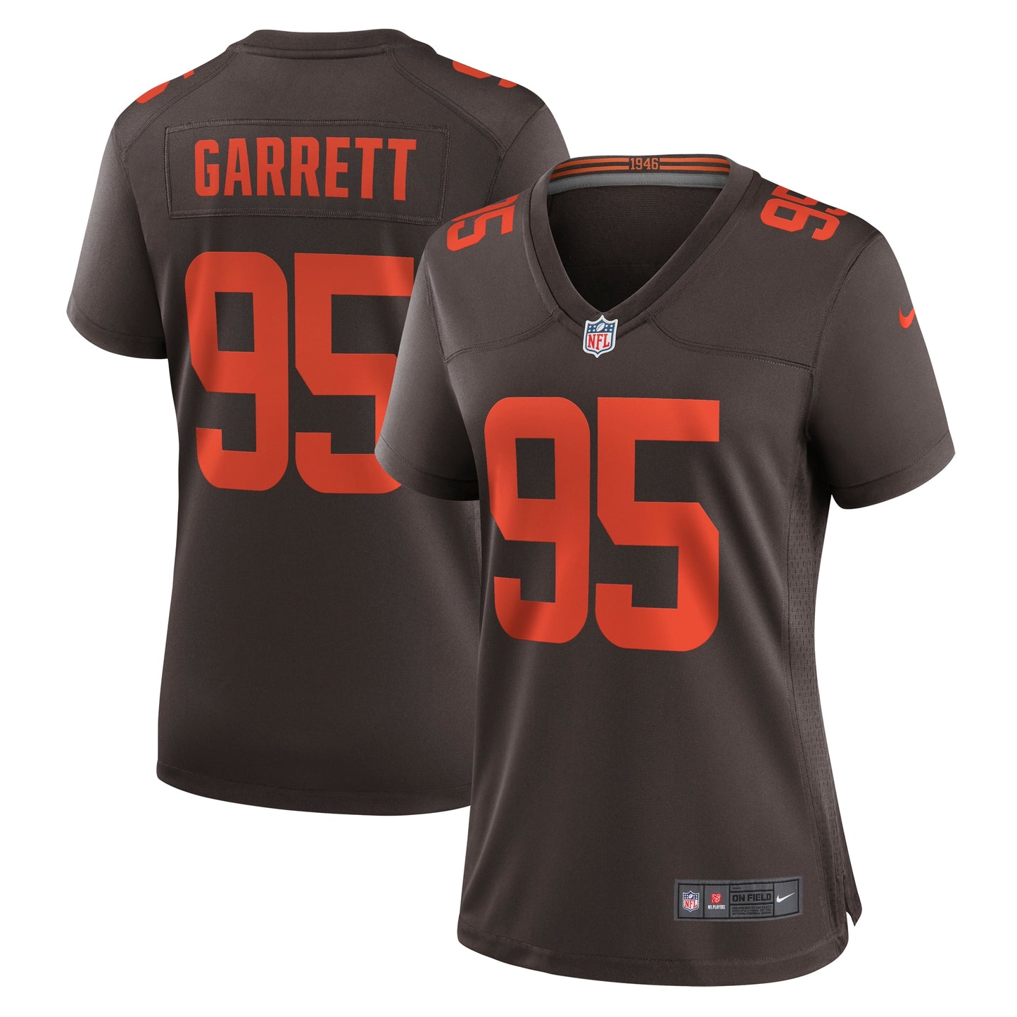 Myles Garrett Cleveland Browns Nike Women's Alternate Game Jersey - Brown