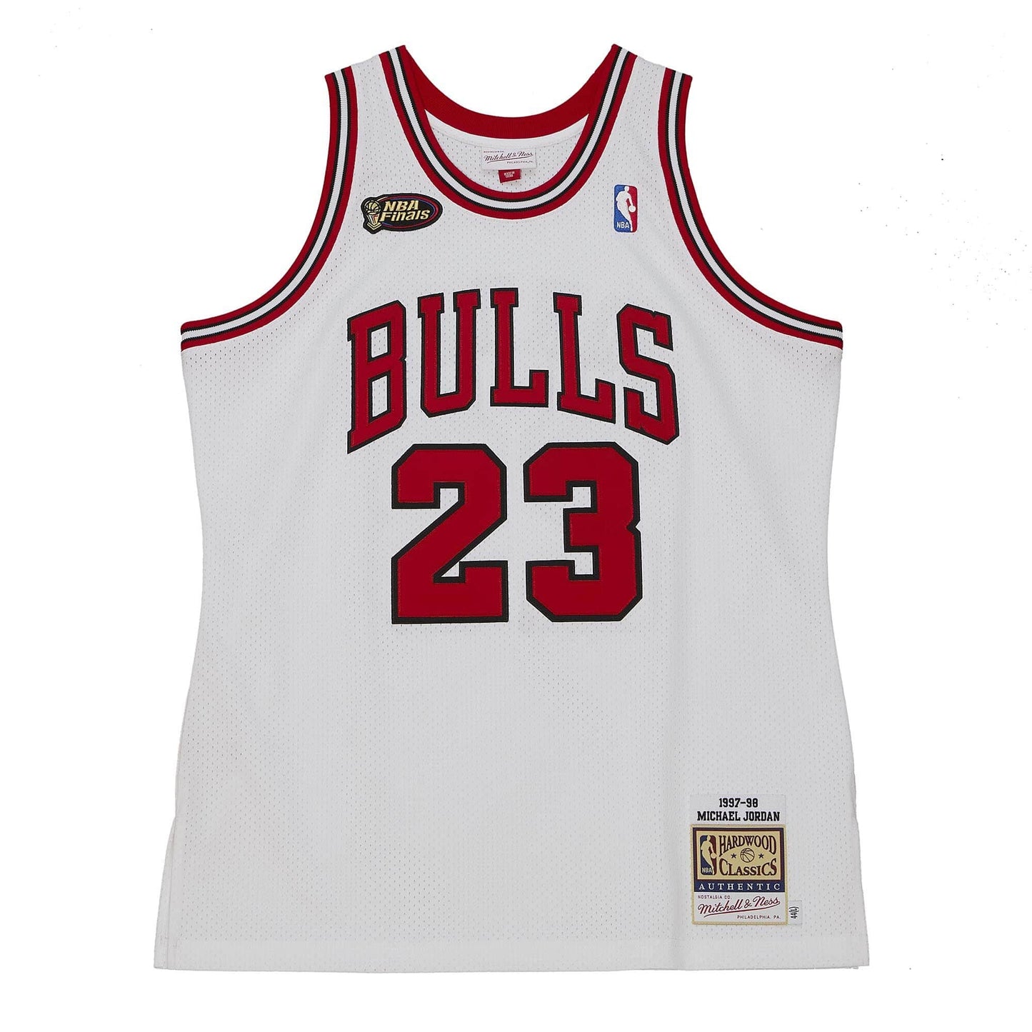 Authentic Michael Jordans Chicago Bulls Finals 1997-98 Jersey