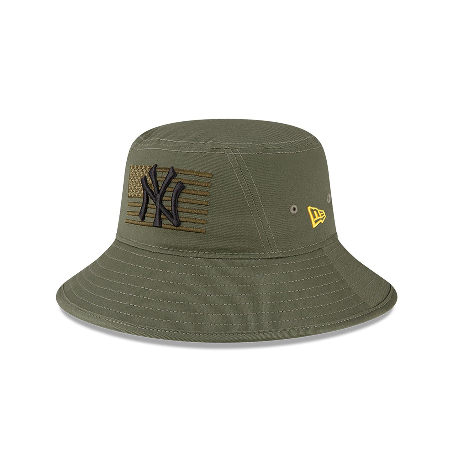 New York Yankees New Era 2023 Armed Forces Day Bucket Hat - Green