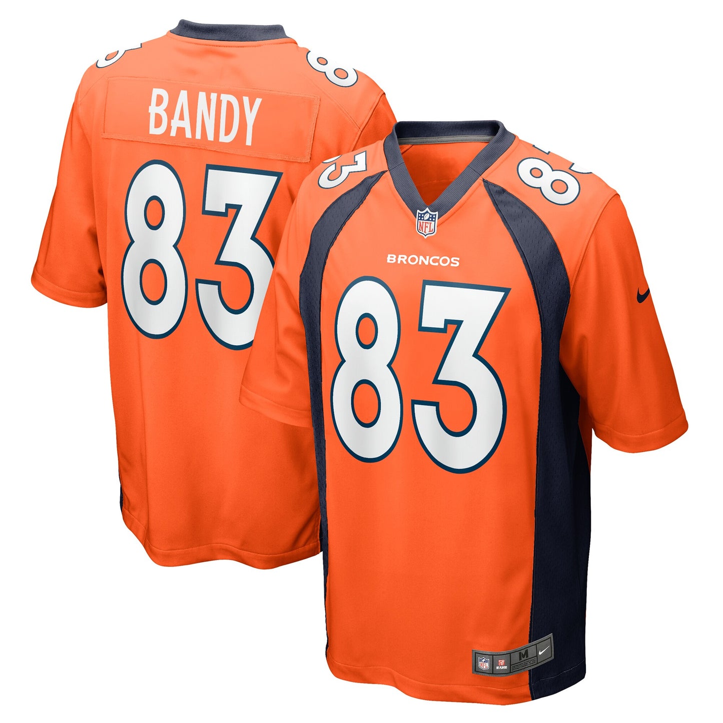 Michael Bandy Denver Broncos Nike Team Game Jersey - Orange