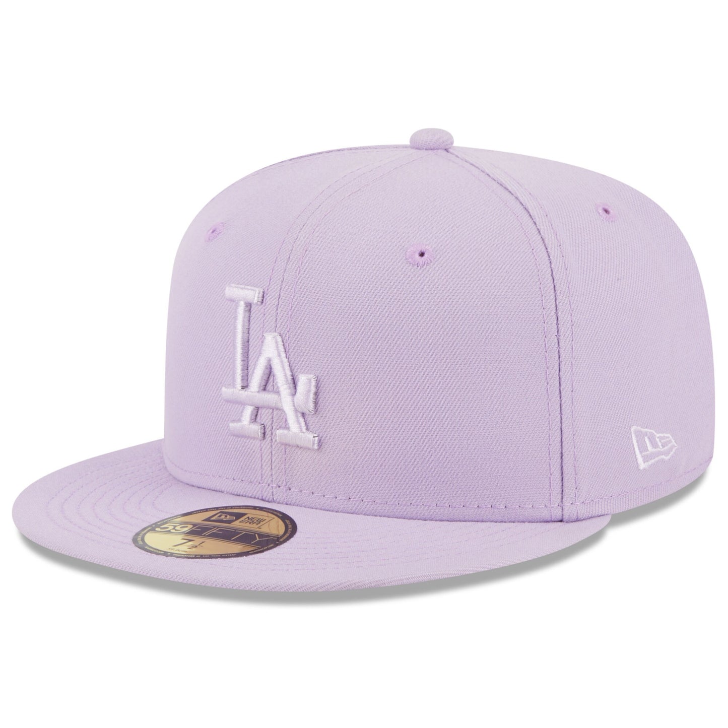 Los Angeles Dodgers New Era 2023 Spring Color Basic 59FIFTY Fitted Hat - Lavender