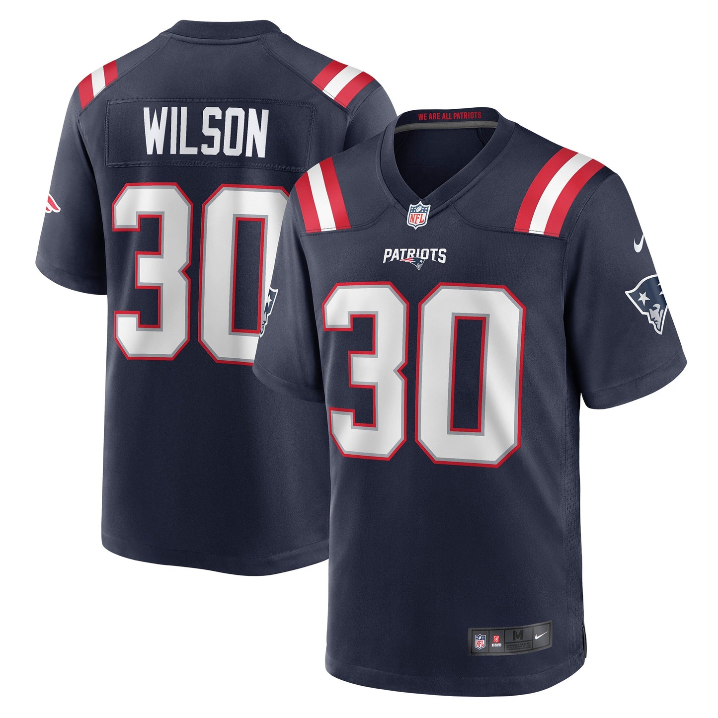Mack Wilson New England Patriots Nike Game Jersey - Navy