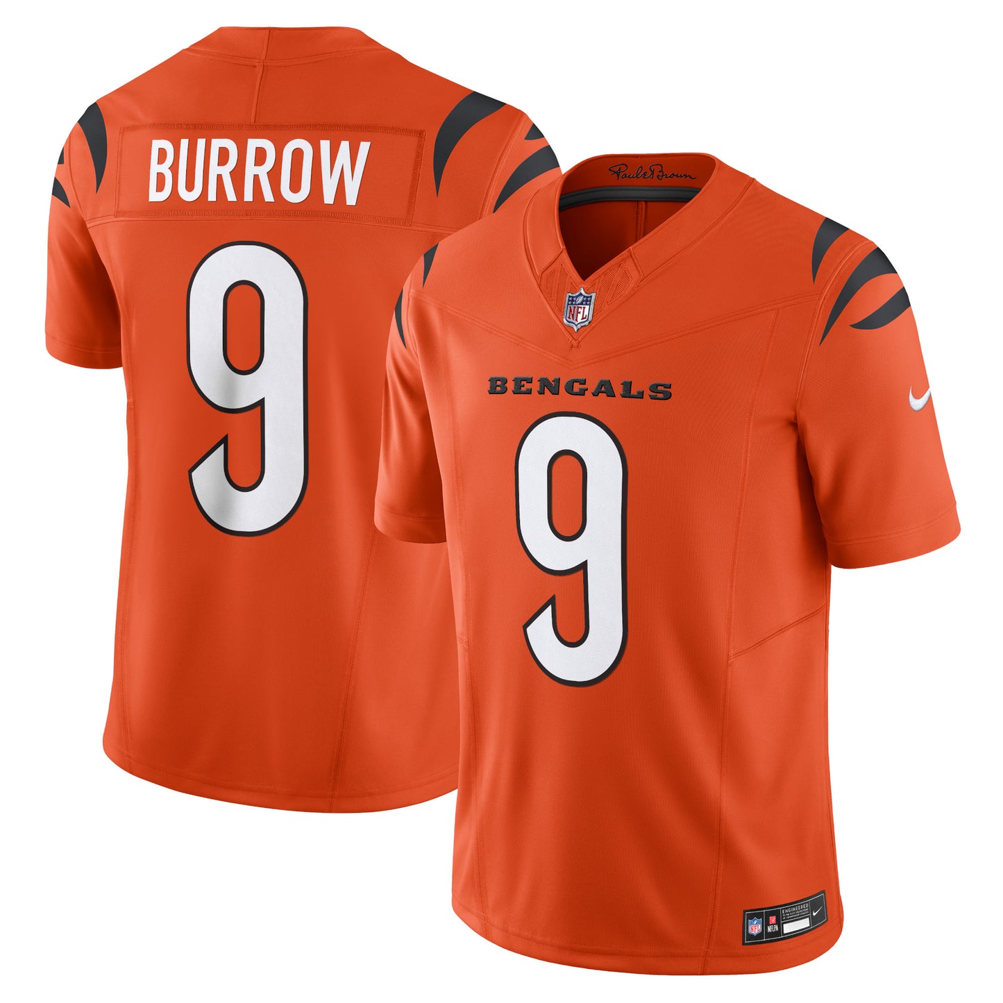 Joe Burrow Cincinnati Bengals Nike Vapor F.U.S.E. Limited Jersey - Orange