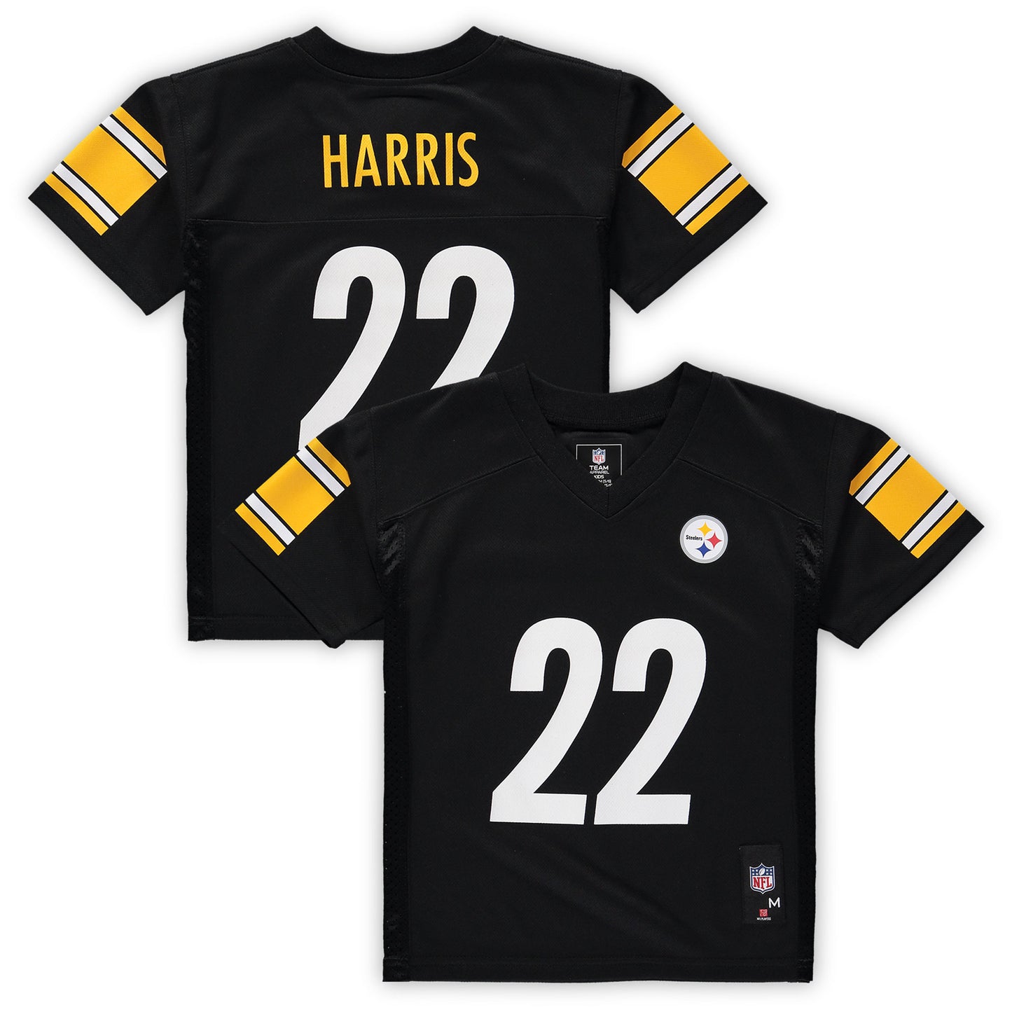 Najee Harris Pittsburgh Steelers Preschool Replica Player Jersey - Black