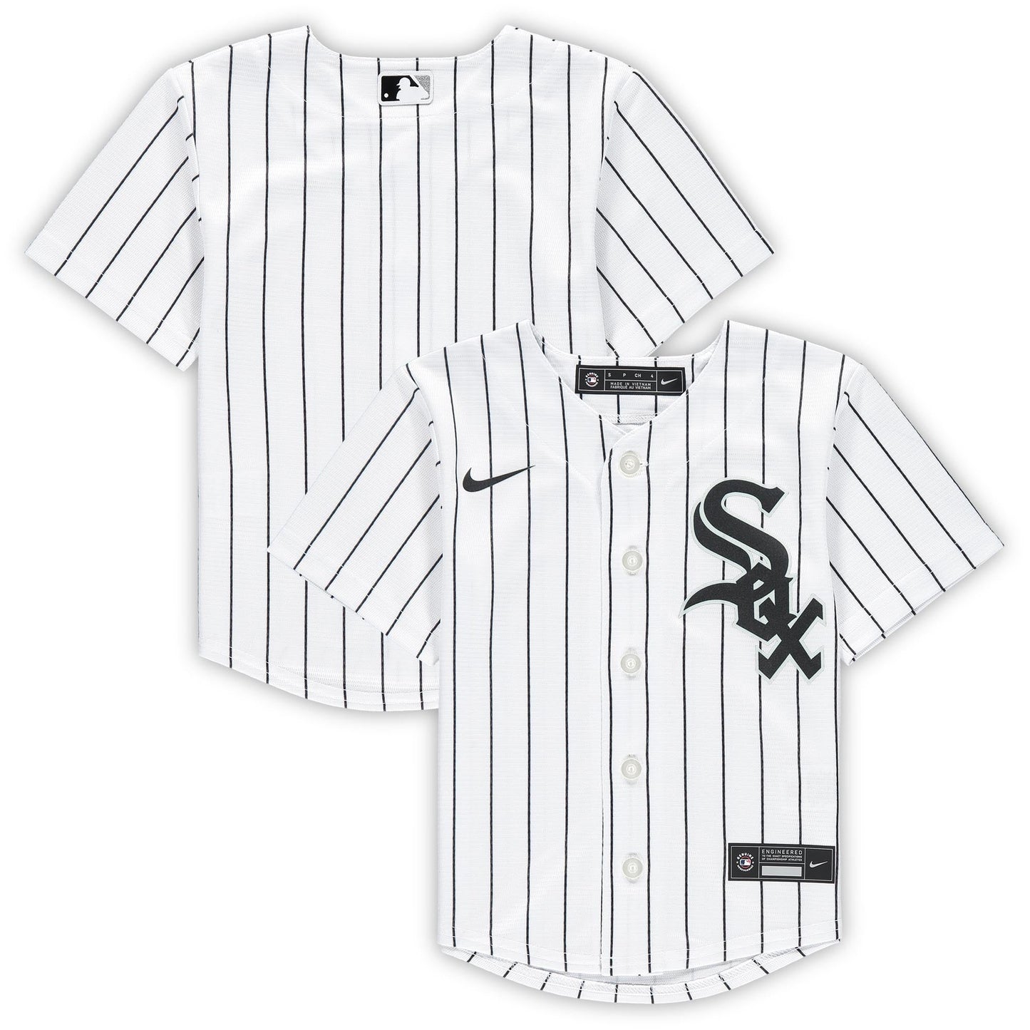 Chicago White Sox Nike Toddler Home Pinstripe Replica Jersey