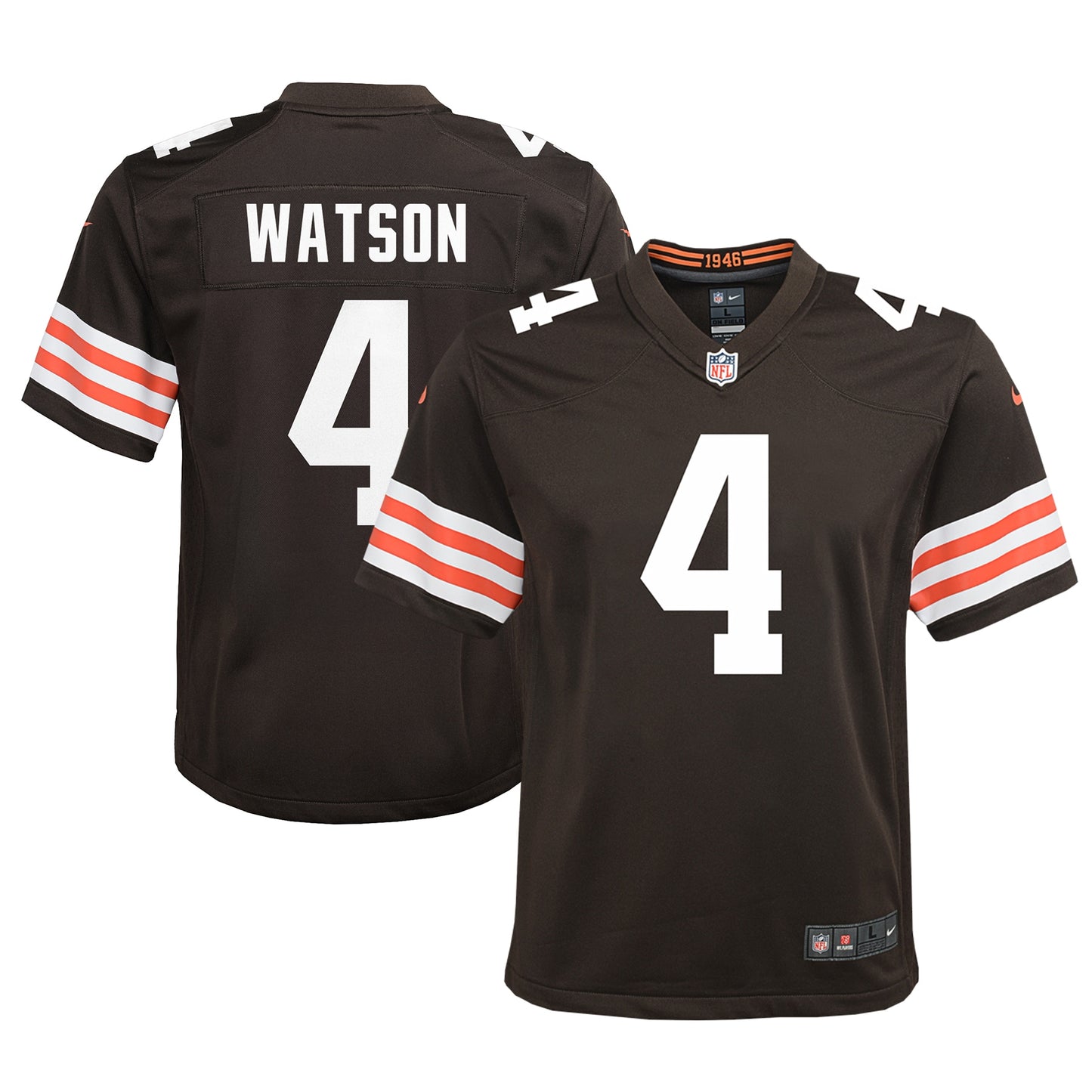 Deshaun Watson Cleveland Browns Nike Youth Game Jersey - Brown