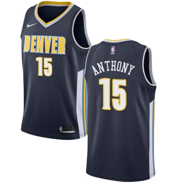 Men's Denver Nuggets Carmelo Anthony Icon Edition Jersey - Navy
